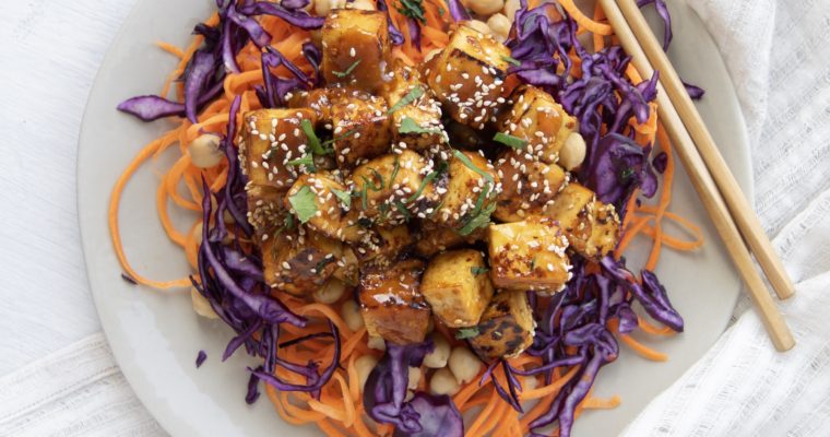 Crispy Orange Tofu