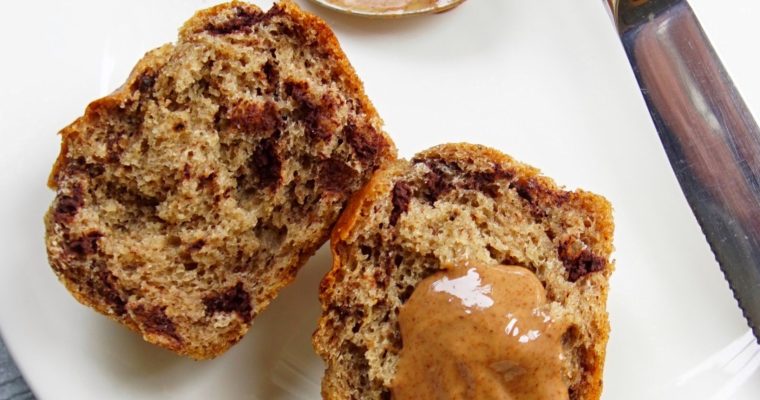 Chocolate Chip Banana Muffins