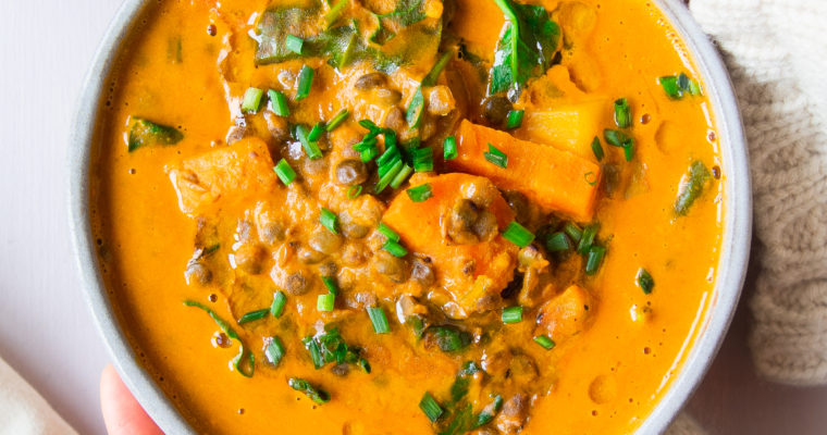 Tomato & Coconut Curry Stew