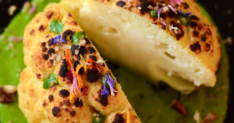 Whole Roasted Cauliflower