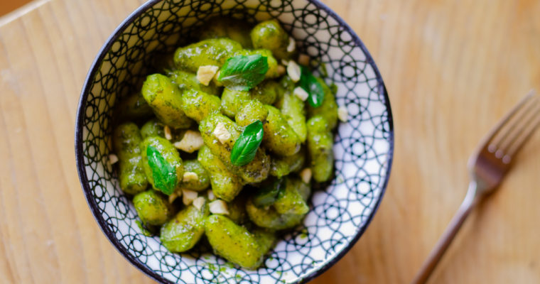 Delicious homemade potato gnocchi
