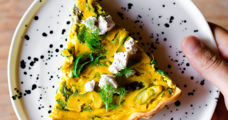 Homemade Vegetable Quiche